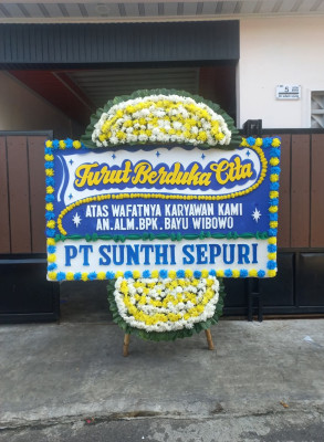 Papan Bunga Duka di P Bulan Selayang I